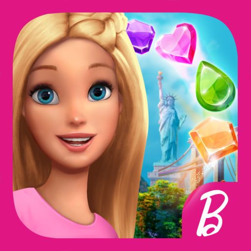 Front Cover for Barbie Sparkle Blast (iPad and iPhone)