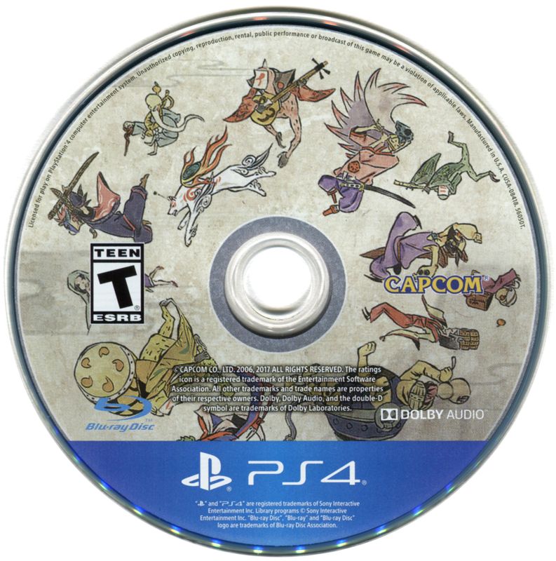 Media for Ōkami (PlayStation 4)