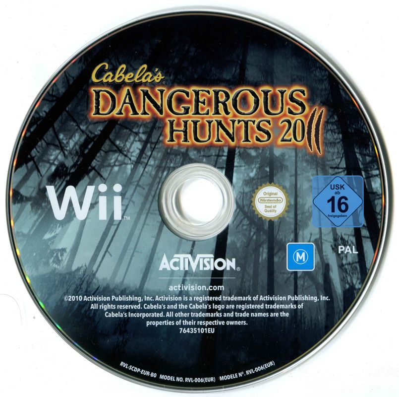 Media for Cabela's Dangerous Hunts 2011 (Wii)