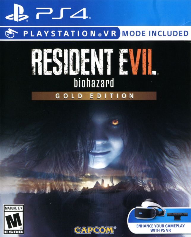 or Resident packaging 7: MobyGames Biohazard Edition material Gold cover Evil - -