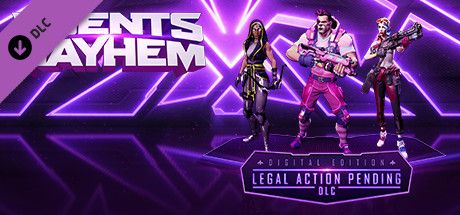 Front Cover for Agents of Mayhem: Legal Action Pending (Windows) (Steam release)