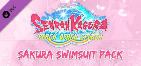 Front Cover for Senran Kagura: Peach Beach Splash - Sakura Swimsuit Pack (Windows) (Steam release)