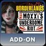 Front Cover for Borderlands: Mad Moxxi's Underdome Riot (PlayStation 3)