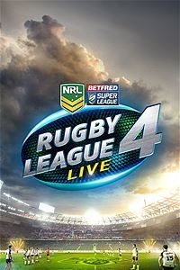 Front Cover for Rugby League Live 4 (Xbox One) (download release): 2nd version