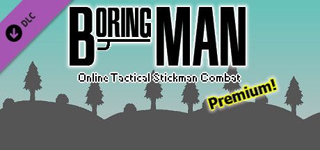 Front Cover for Boring Man: Online Tactical Stickman Combat - Premium! (Windows) (Steam release)