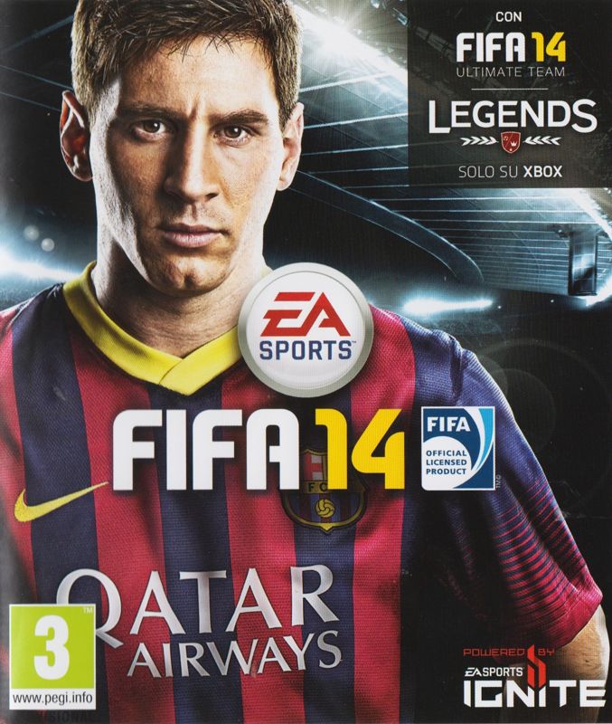 Front Cover for FIFA 14 (Xbox One)