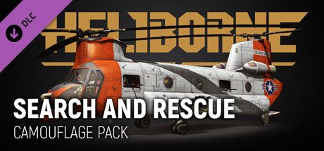 Front Cover for Heliborne: Search and Rescue Camouflage Pack (Linux and Macintosh and Windows) (Steam release)