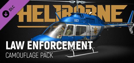 Front Cover for Heliborne: Law Enforcement Camouflage (Linux and Macintosh and Windows) (Steam release)