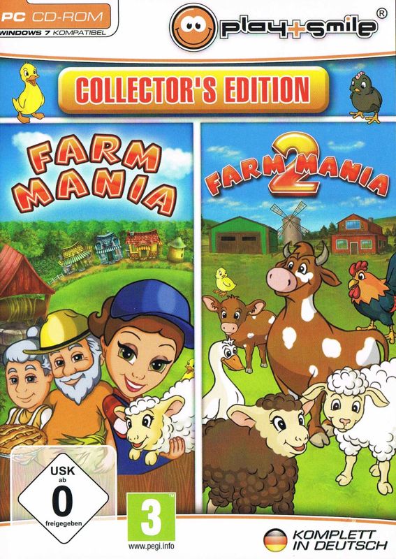 Front Cover for Farm Mania: Collector's Edition (Windows) (play+smile release)