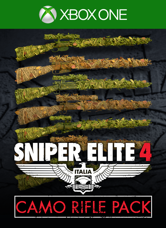 Front Cover for Sniper Elite 4: Italia - Camo Rifle Pack (Xbox One) (Download release): 1st version