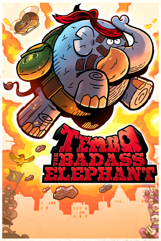 Front Cover for Tembo the Badass Elephant (Xbox One) (Download release): 2nd version
