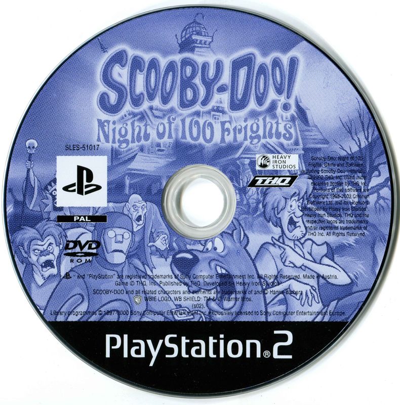 Media for Scooby-Doo!: Night of 100 Frights (PlayStation 2)