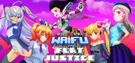 Front Cover for Deep Space Waifu: Flat Justice (Windows) (Steam release)