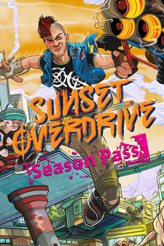 Front Cover for Sunset Overdrive: Season Pass (Xbox One) (download release): 2nd version