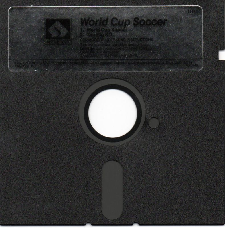 Media for World Cup (Commodore 64)