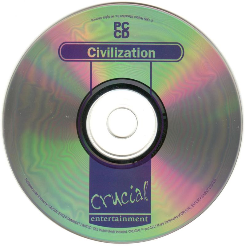 Media for Sid Meier's Civilization (Windows 16-bit) (Tesco release)
