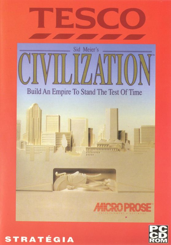 Front Cover for Sid Meier's Civilization (Windows 3.x) (Tesco release)