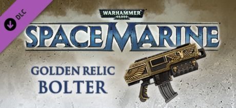Front Cover for Warhammer 40,000: Space Marine - Golden Relic Bolter (Windows) (Steam release)
