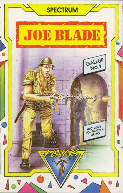 Front Cover for Joe Blade (ZX Spectrum) (Players re-release)