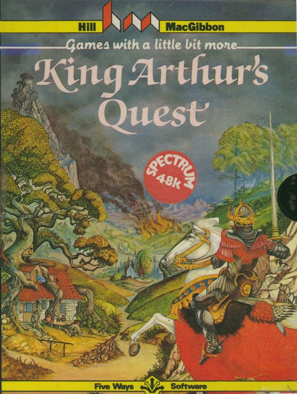 Front Cover for King Arthur's Quest (ZX Spectrum)
