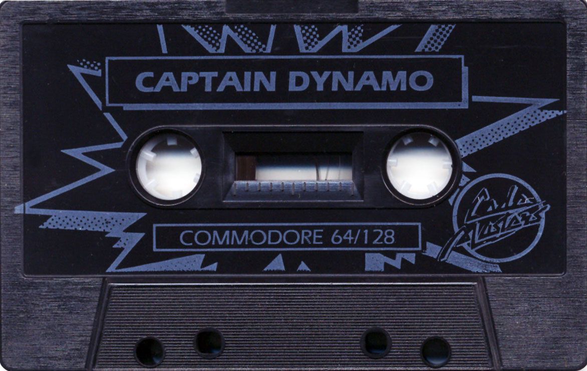 Media for Captain Dynamo (Commodore 64)