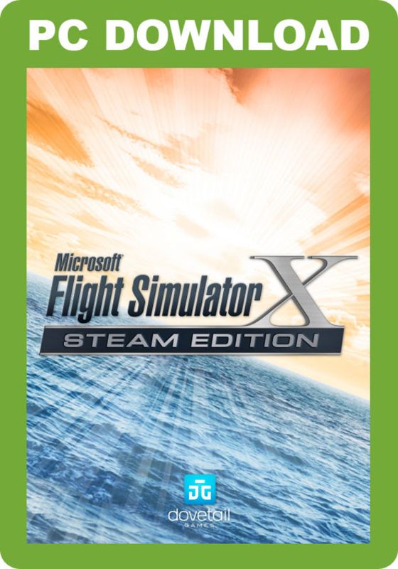 Front Cover for Microsoft Flight Simulator X: Steam Edition (Windows) (Just Flight release)