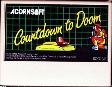 Media for Countdown to Doom (Electron) (Cartridge release)