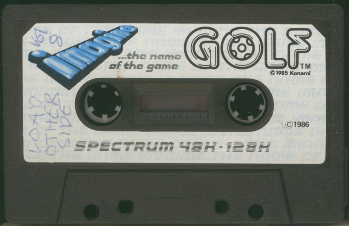 Media for Konami's Golf (ZX Spectrum)