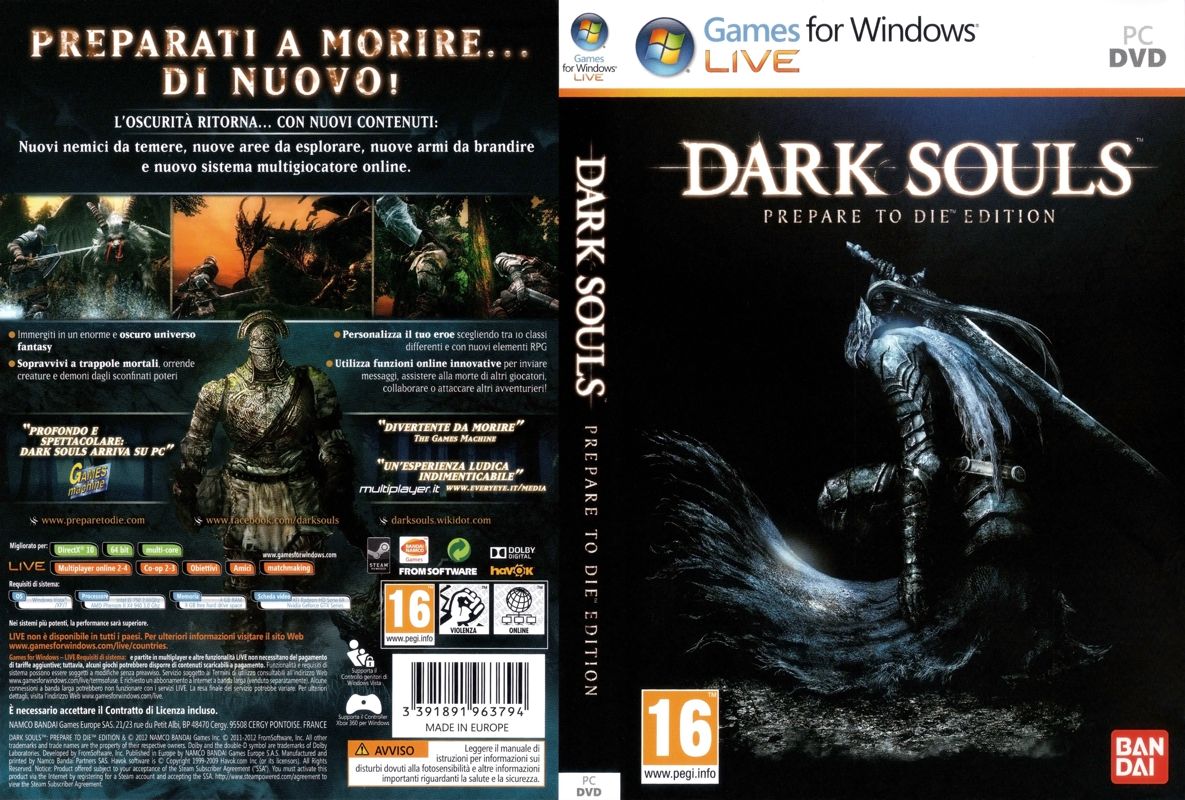 Other for Dark Souls: Prepare to Die Edition (Windows): Keep Case - Full
