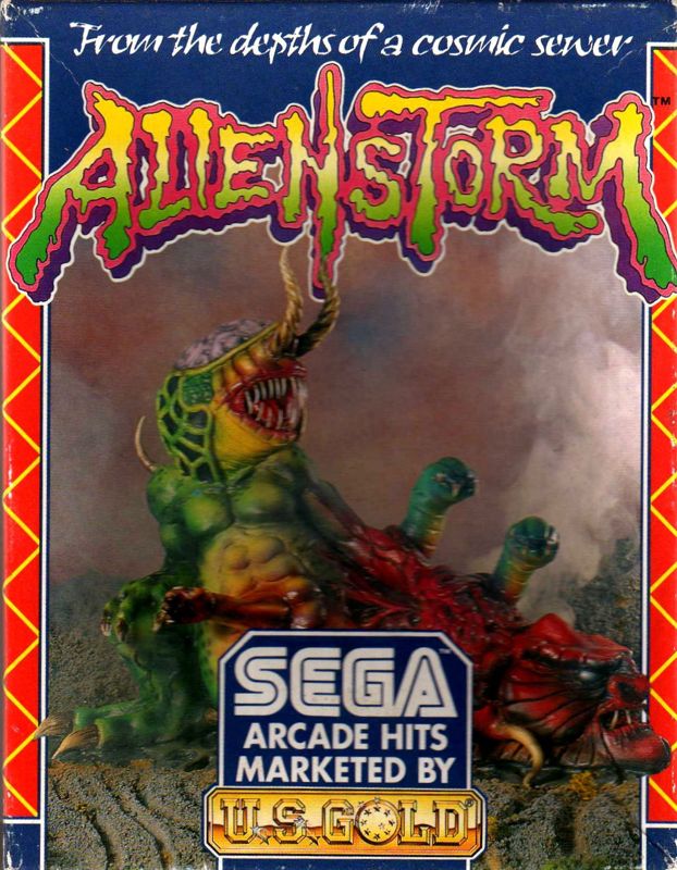 Front Cover for Alien Storm (ZX Spectrum)