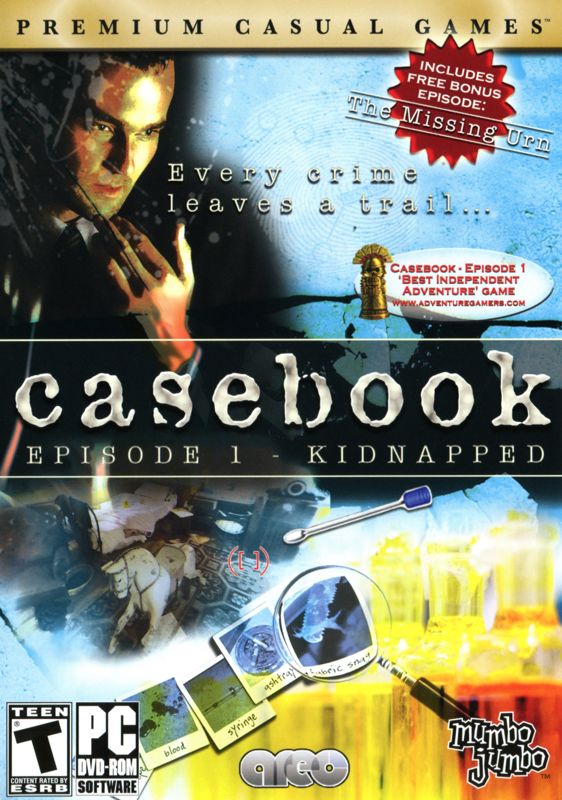 Other for Casebook: Episode 1 - Kidnapped (Windows): Keep Case - Front