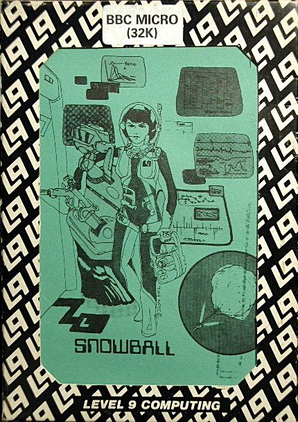 Front Cover for Snowball (BBC Micro)
