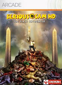 Front Cover for Serious Sam HD: The First Encounter (Xbox 360) (Xbox Live Arcade release)