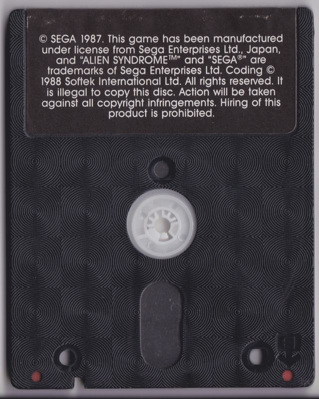 Media for Alien Syndrome (ZX Spectrum)