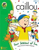Front Cover for Caillou: Four Seasons of Fun (Windows) (Harmonic Flow release)