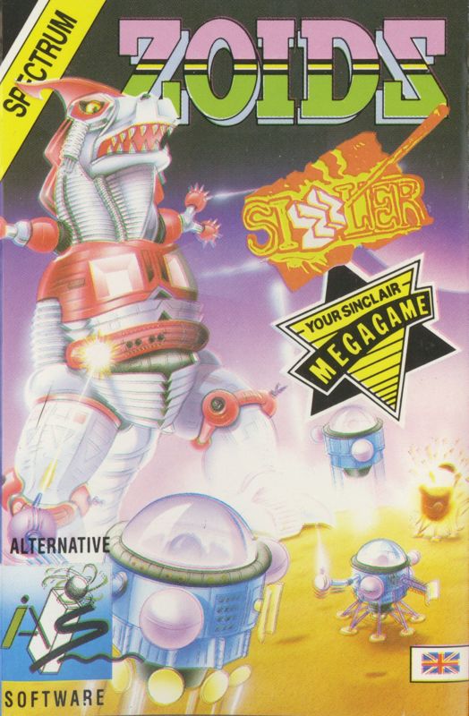 Front Cover for Zoids (ZX Spectrum)