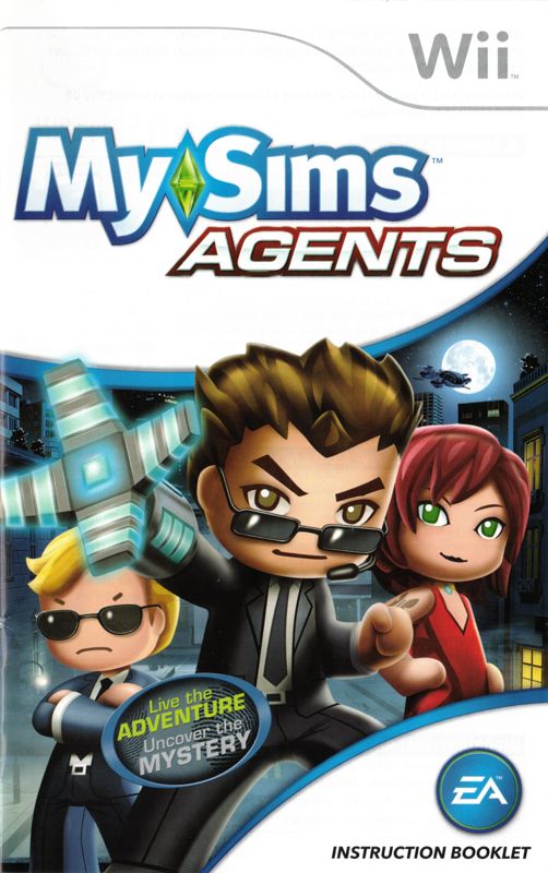 MySims: Agents cover or packaging material - MobyGames