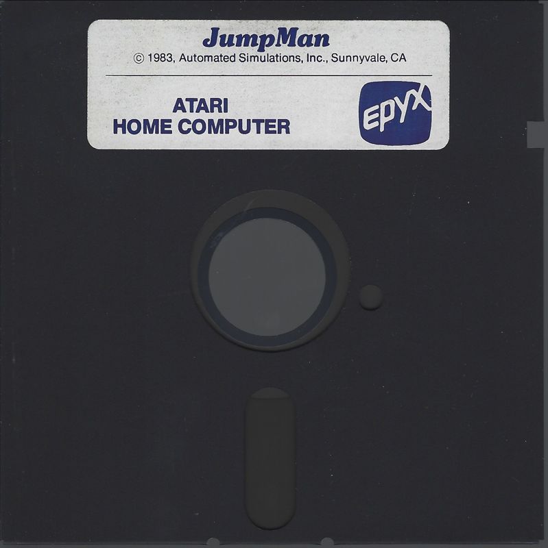 Media for Jumpman (Atari 8-bit) (Earlier disk version)