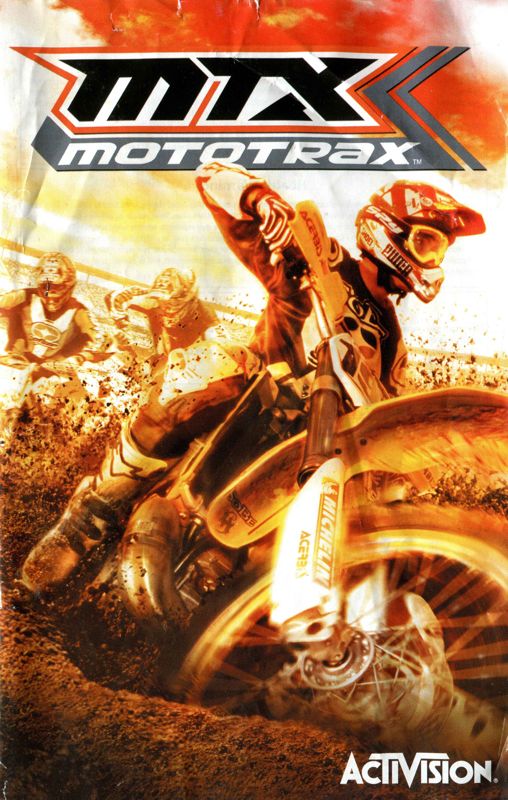 Manual for MTX Mototrax (PlayStation 2): Front