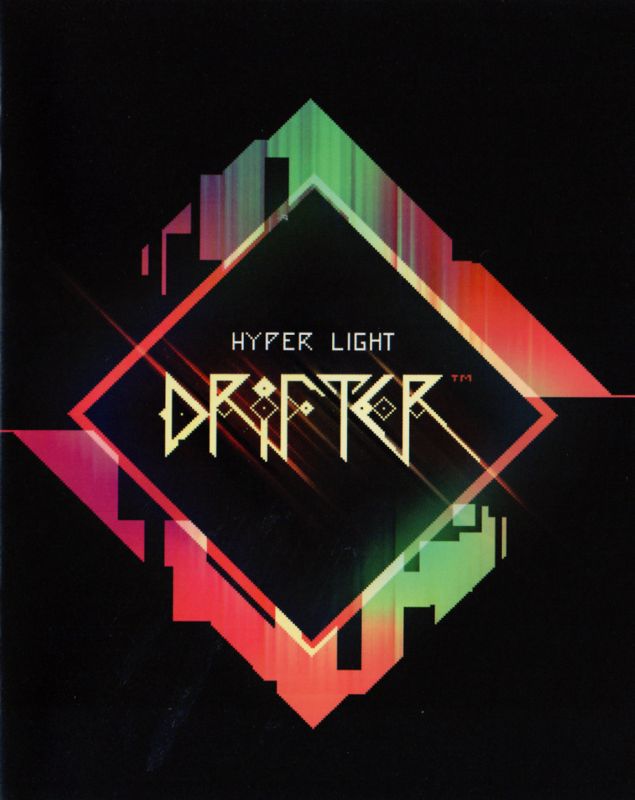 Manual for Hyper Light Drifter (Limited Edition) (PlayStation 4) (iam8bit release): Front