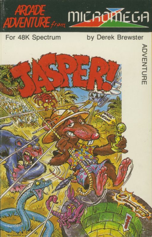 Front Cover for Jasper! (ZX Spectrum)