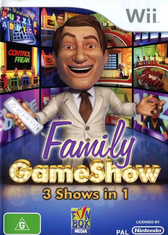 Front Cover for Family Gameshow (Wii)