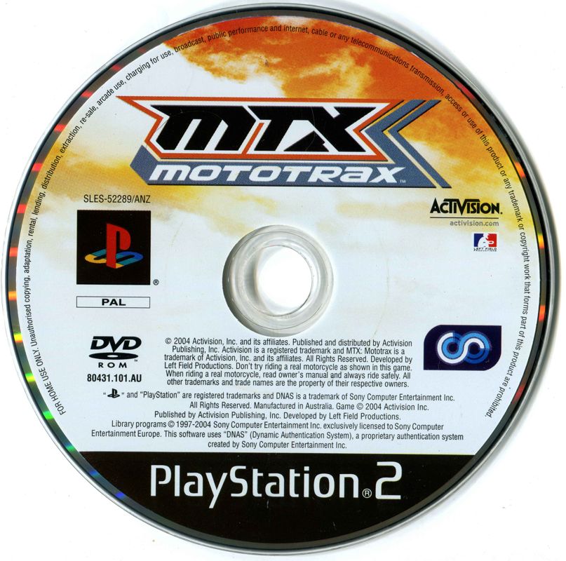 MTX Mototrax (2004) - MobyGames