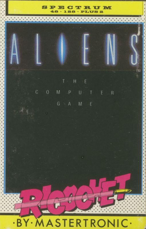 Front Cover for Aliens: The Computer Game (ZX Spectrum) (Budget re-release)