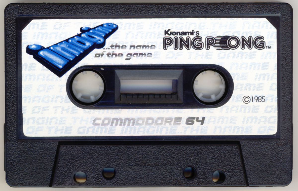 Media for Ping Pong (Commodore 64) (Tape release)