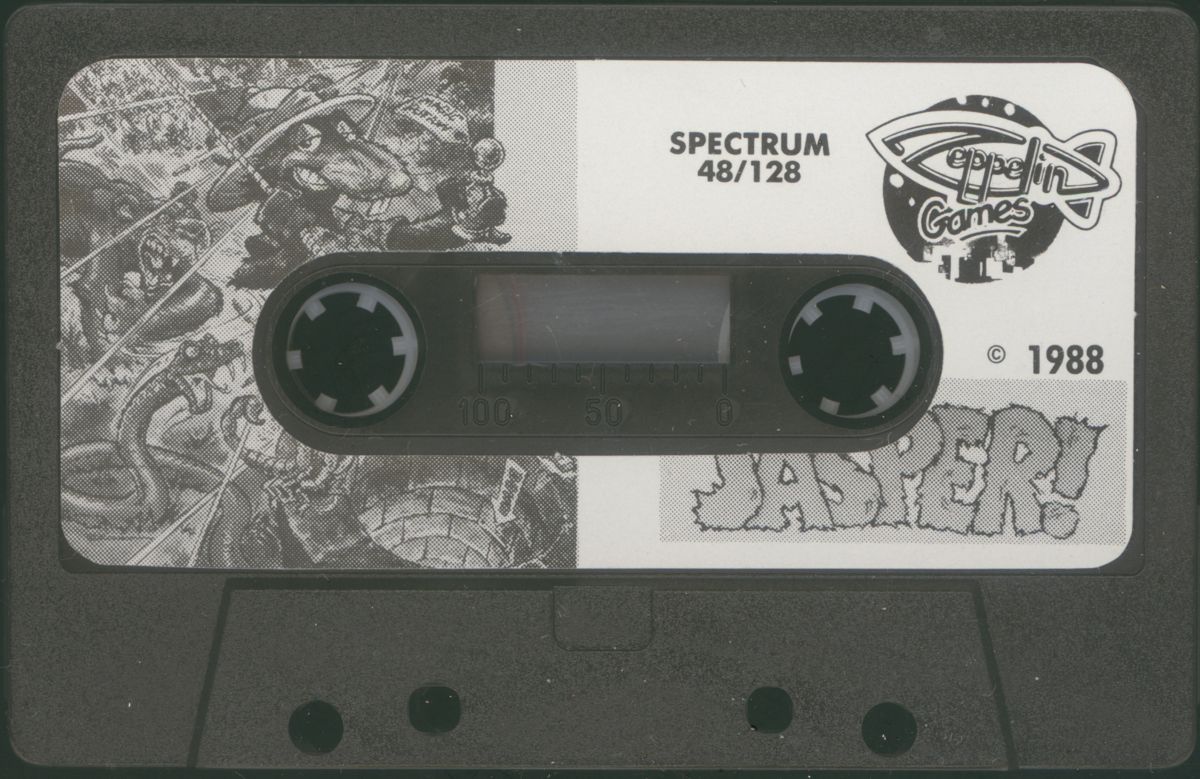 Media for Jasper! (ZX Spectrum) (Zeppelin release)
