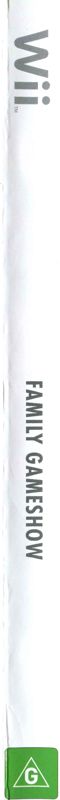 Spine/Sides for Family Gameshow (Wii)