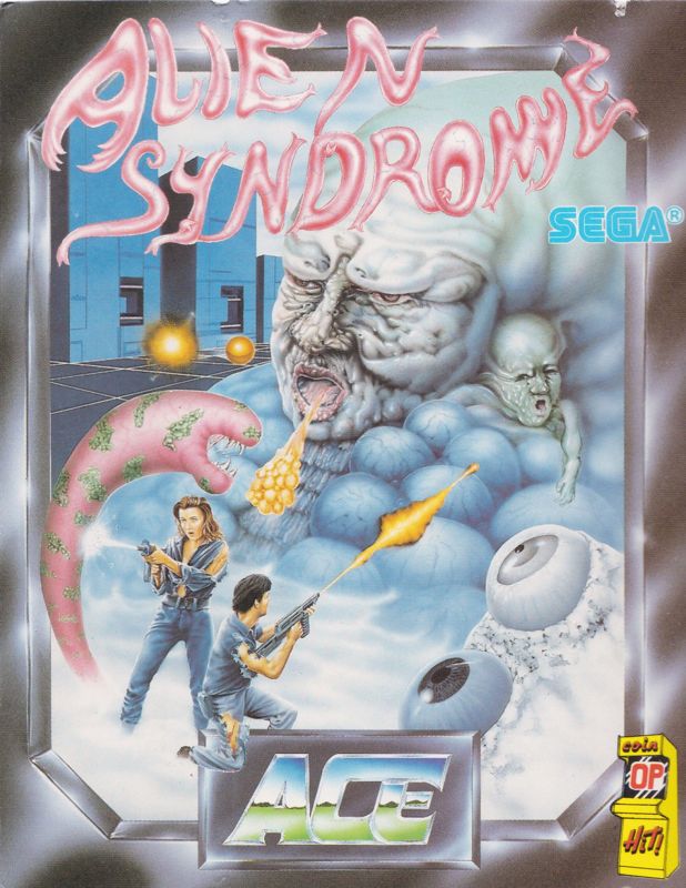 Front Cover for Alien Syndrome (ZX Spectrum)