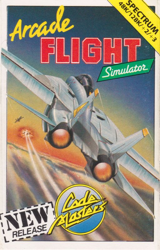 Front Cover for Arcade Flight Simulator (ZX Spectrum)
