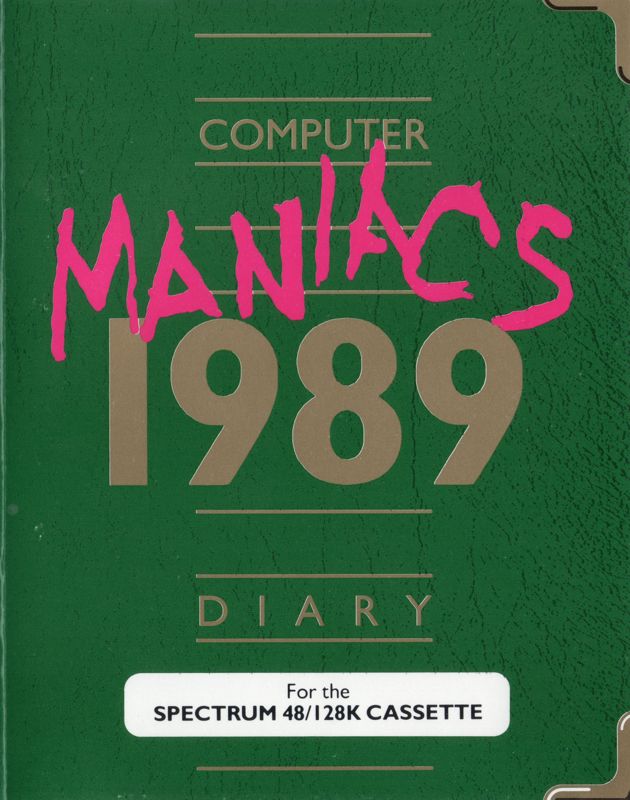 Front Cover for Computer Maniacs 1989 Diary (ZX Spectrum)